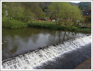 The Churnet at Oakamoor