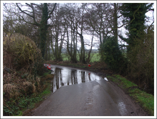 Flood in Ford Lane